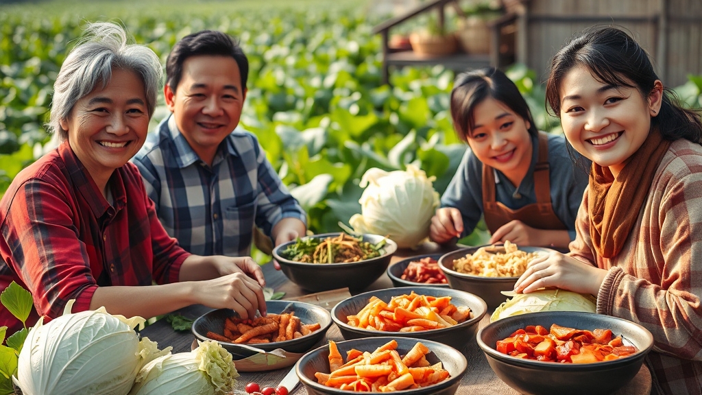 배추 활용 요리 레시피 (realistic 스타일)