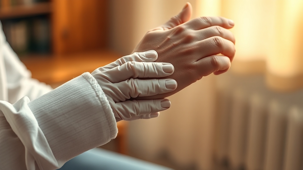 독감 백신 접종 후 주의사항 (realistic 스타일)