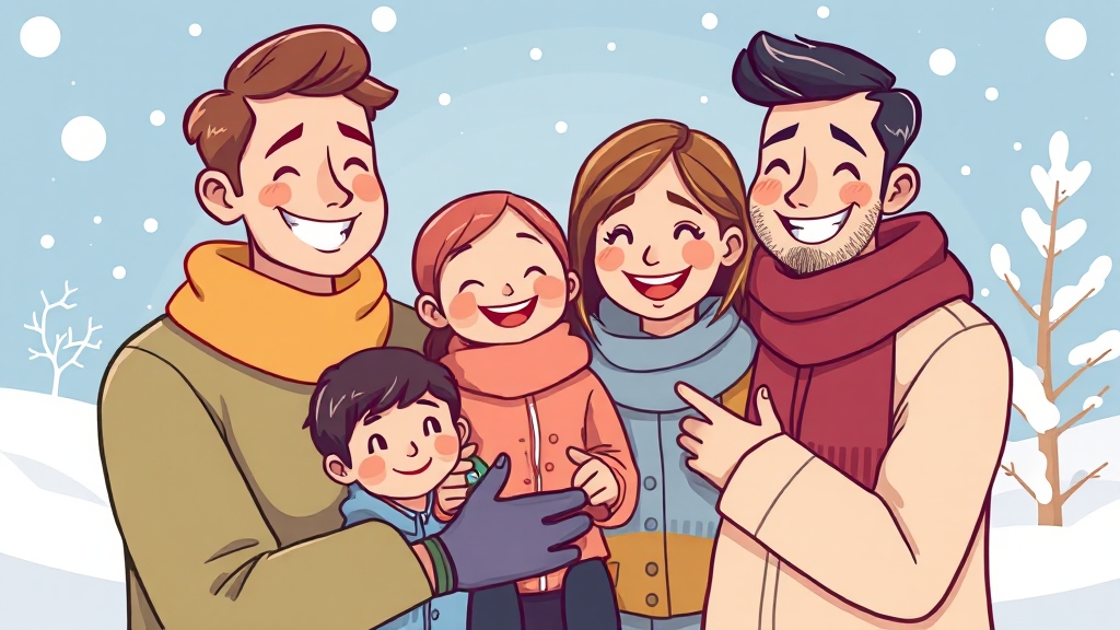 독감 예방접종의 중요성 (cartoon 스타일)