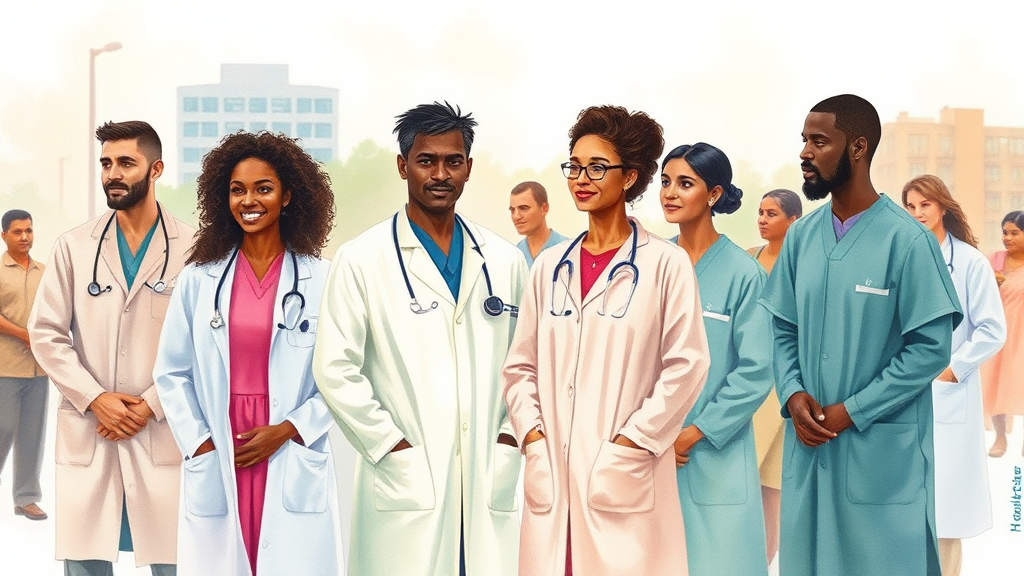 확대 배경과 숨겨진 목적 (watercolor 스타일)