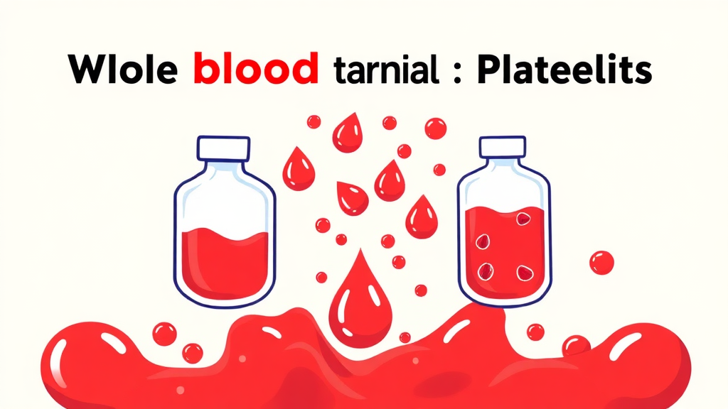 헌혈 종류, 뭐가 다를까? (cartoon 스타일)