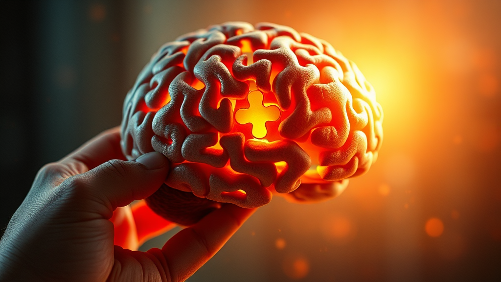 뇌경색 후 관리 및 재활 가이드 (realistic 스타일)