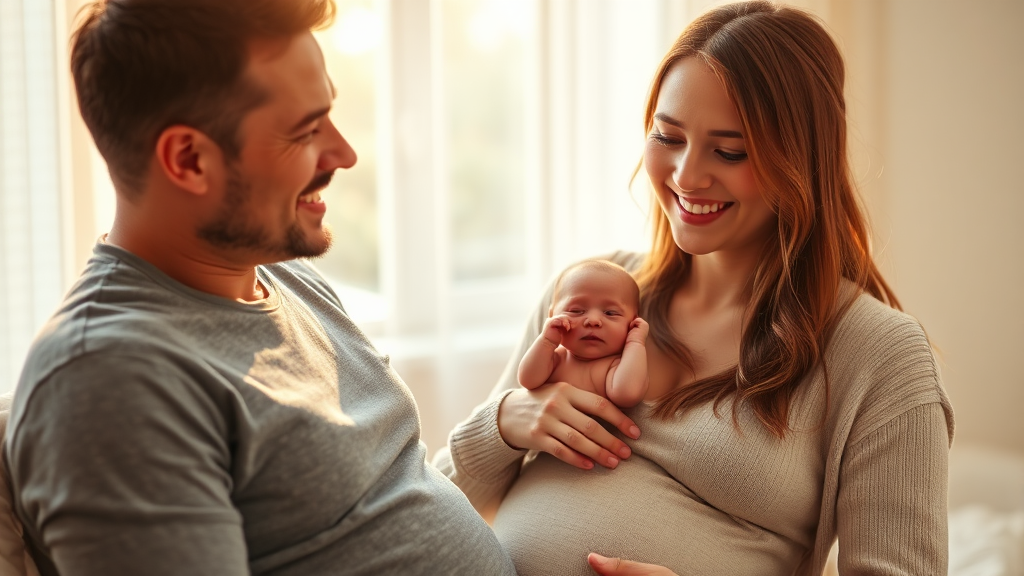 건강한 임신 준비, 지원 사업으로! (realistic 스타일)