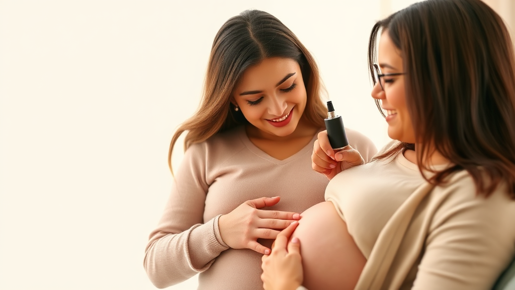 건강한 임신, 정부 지원과 함께! (realistic 스타일)