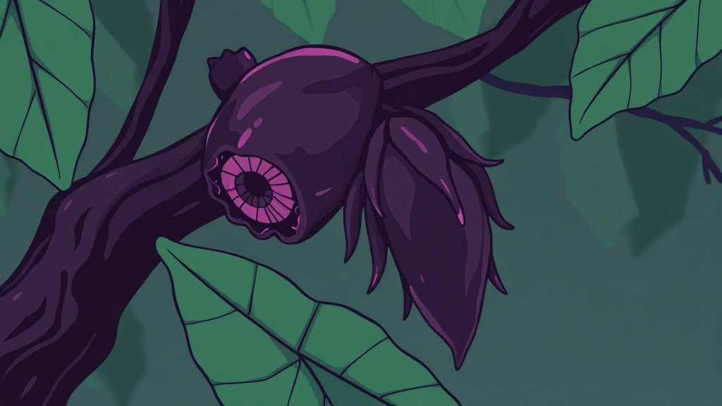 파비플로라 흑생강이란? (illustration 스타일)