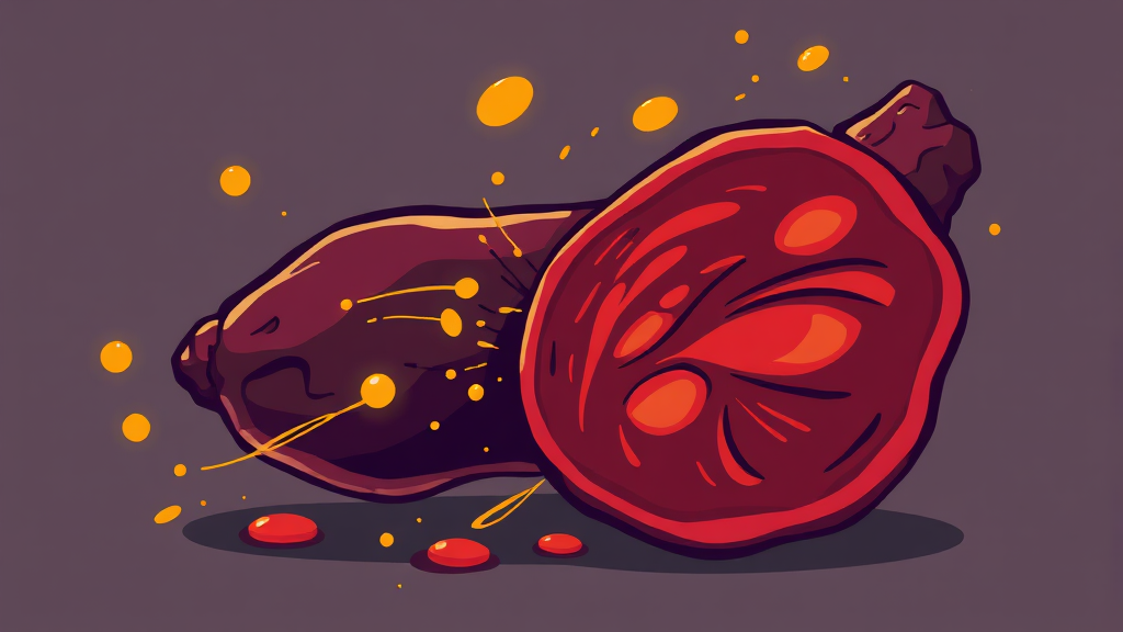 흑생강 주요 성분 및 특징 (cartoon 스타일)