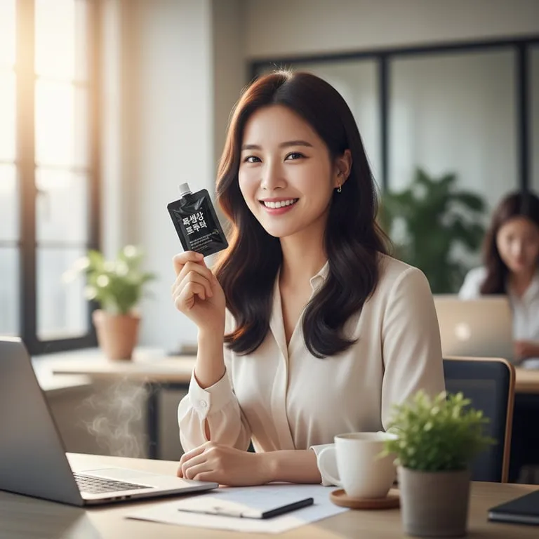 피로 OUT! 2026년 직장인 필수템 파비플로라 흑생강, 이것 하나로 활력 충전